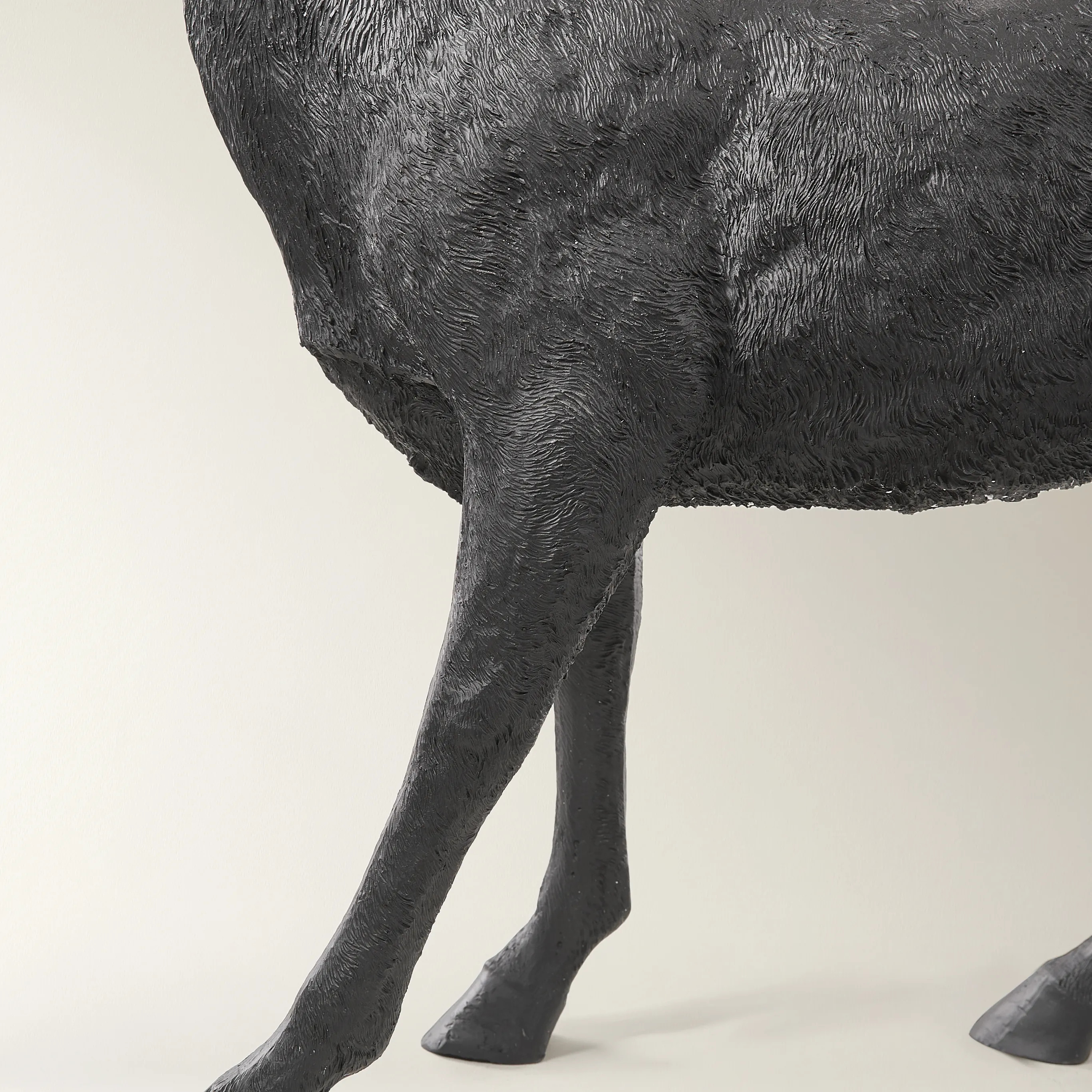 Majestic Deer Black - 22" & 32" | Z Gallerie