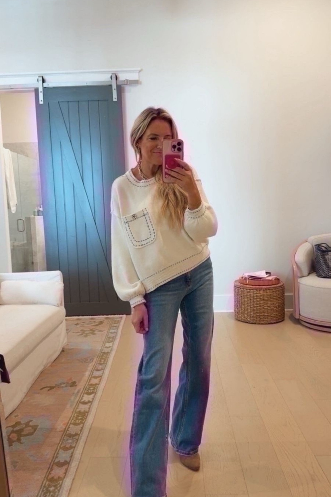 Loving this sweater! These jeans are perfection.



#LTKdayinmylife #LTKSeasonal #LTKootd