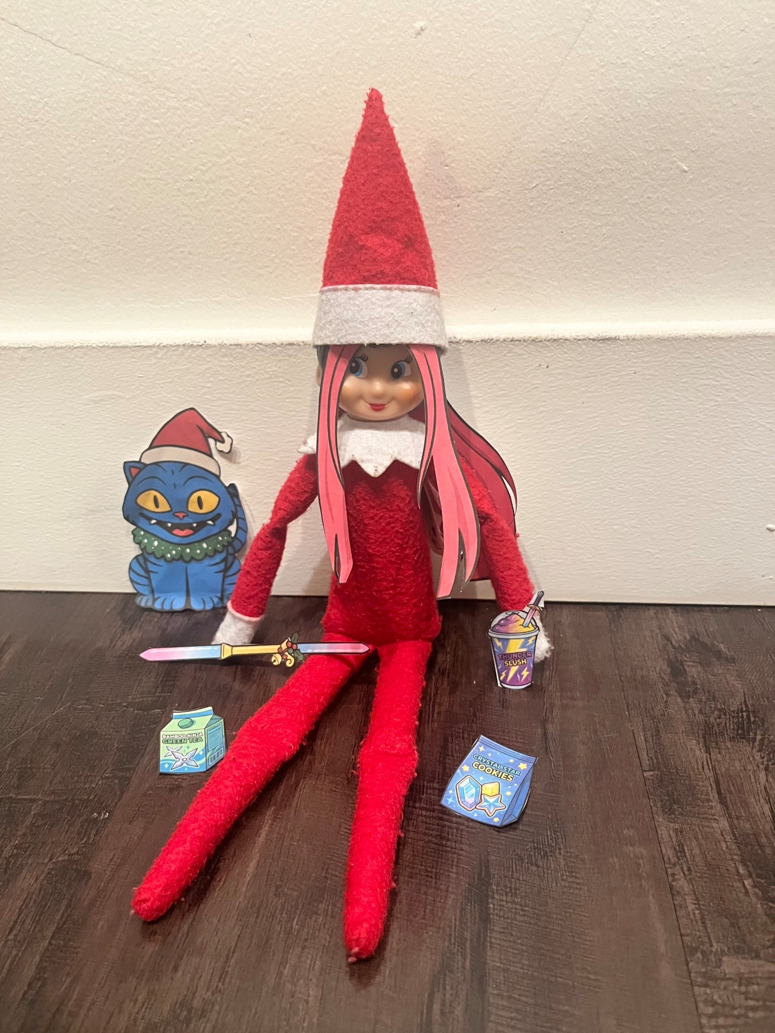 Our elf on the shelf turned into Mira from K-Pop demon hunters! This printable is so fun and easy to use  

#LTKHoliday #LTKmomlife #LTKKids