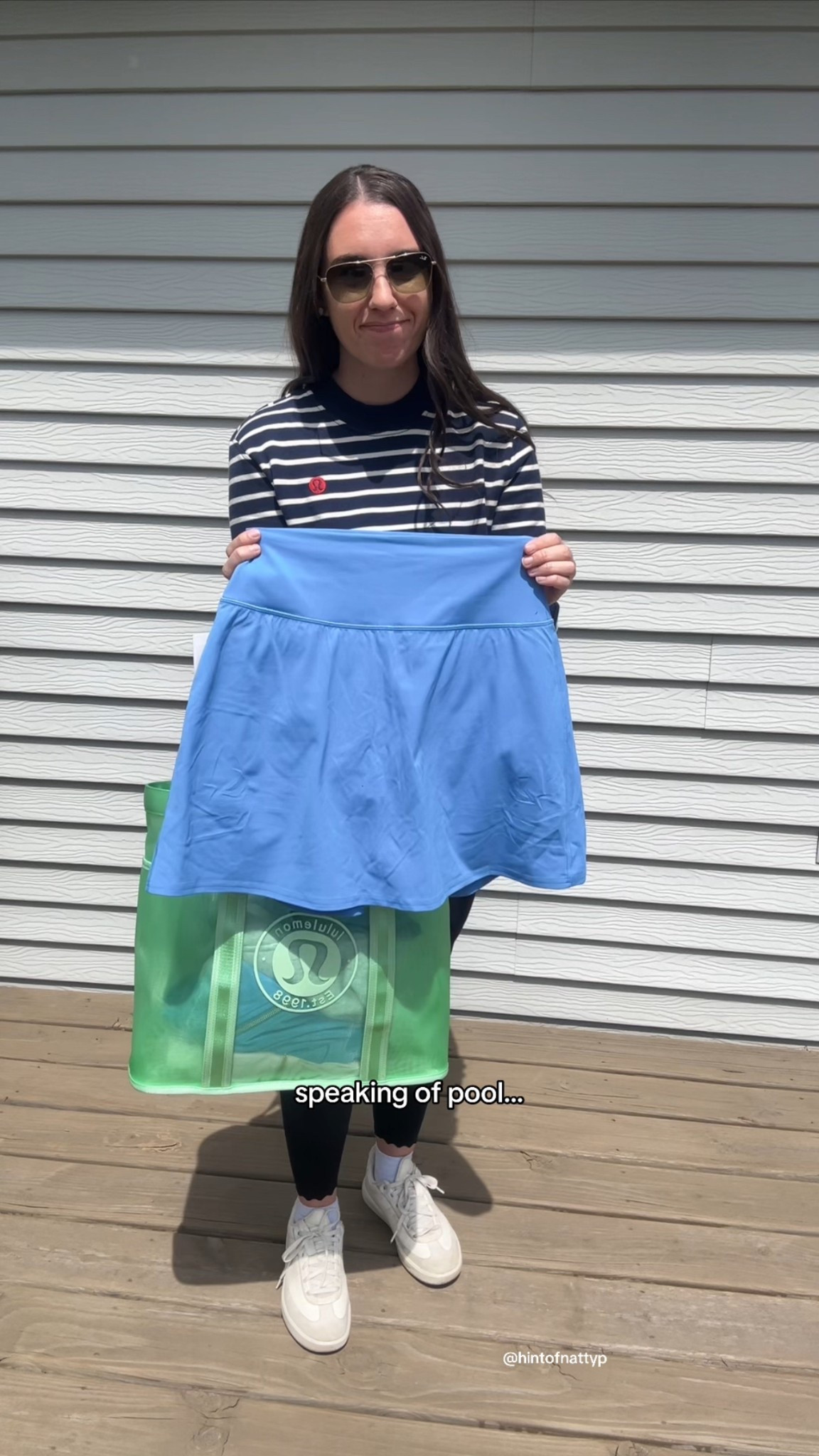 lululemon pool party align skirt long 💙

#LTKSeasonal #LTKActive #LTKStyleTip