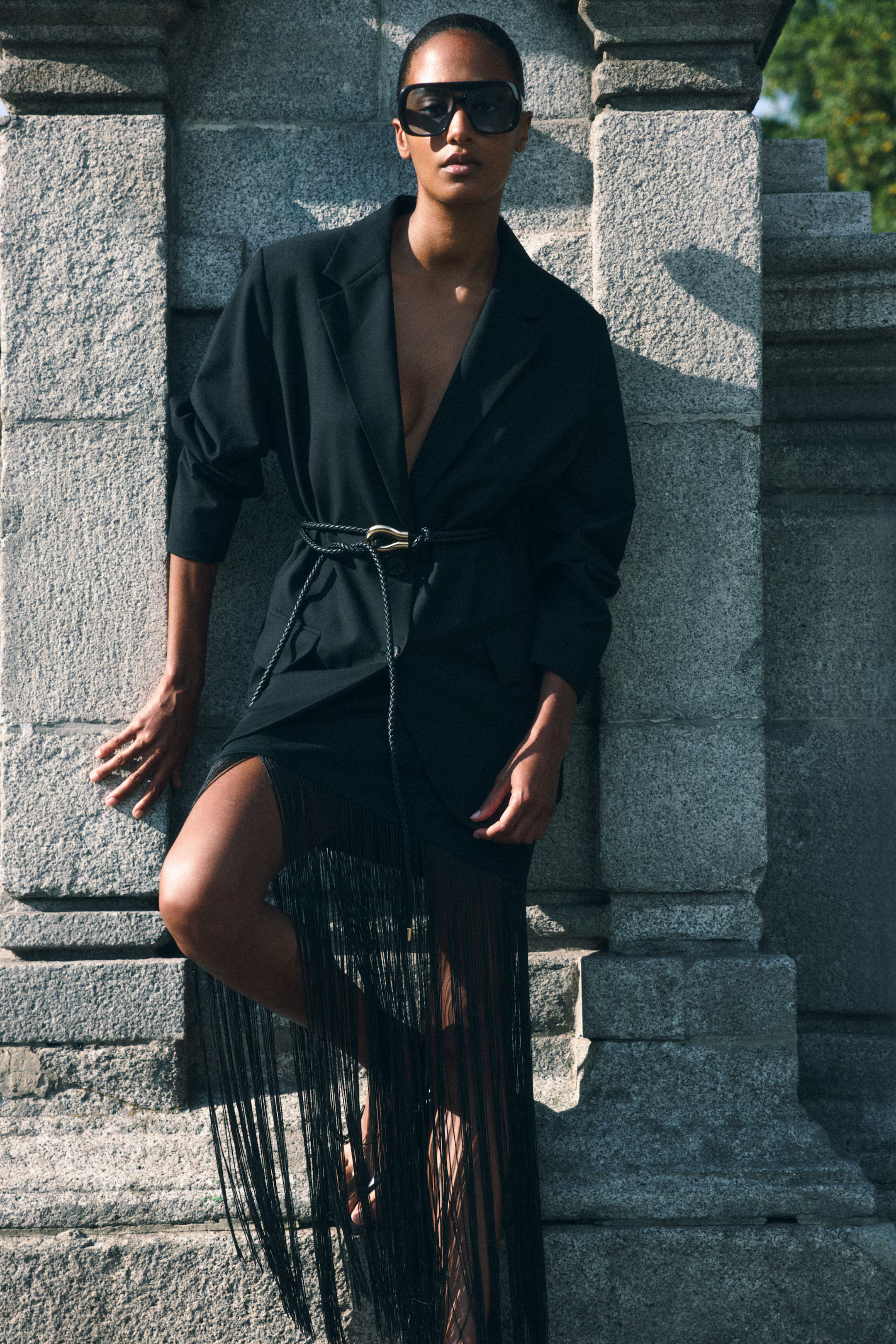 Fringe-trimmed skirt | H&M (UK, MY, IN, SG, PH, TW, HK)