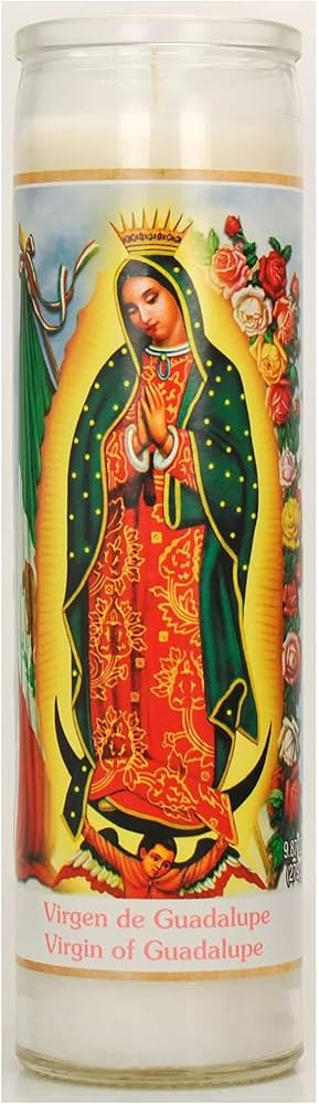 Devotional Candle (Virgin of Guadalupe) | Amazon (US)