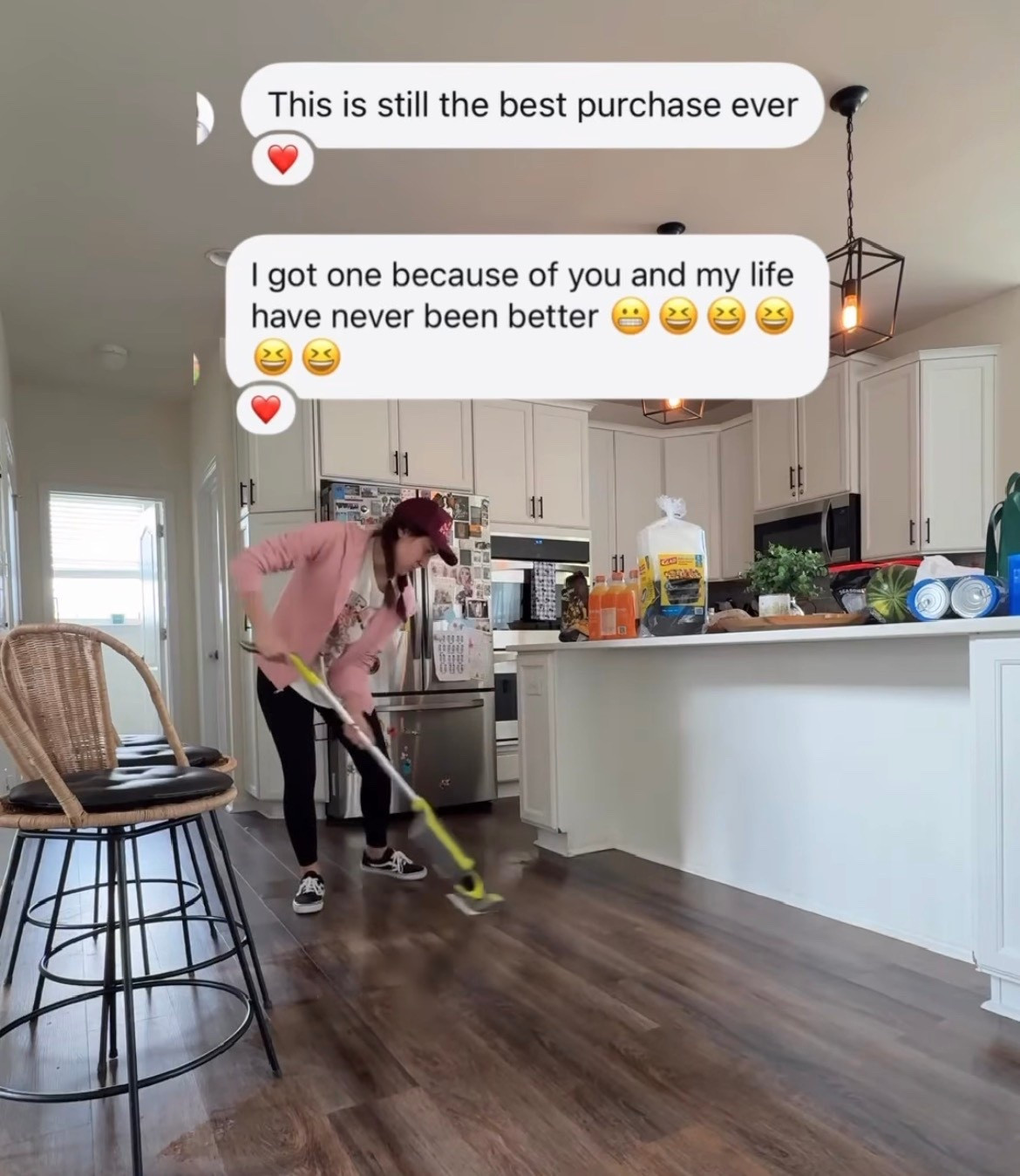 This combo vacuum-mop is one of my best purchases ever! 

#LTKmomlife #LTKHome