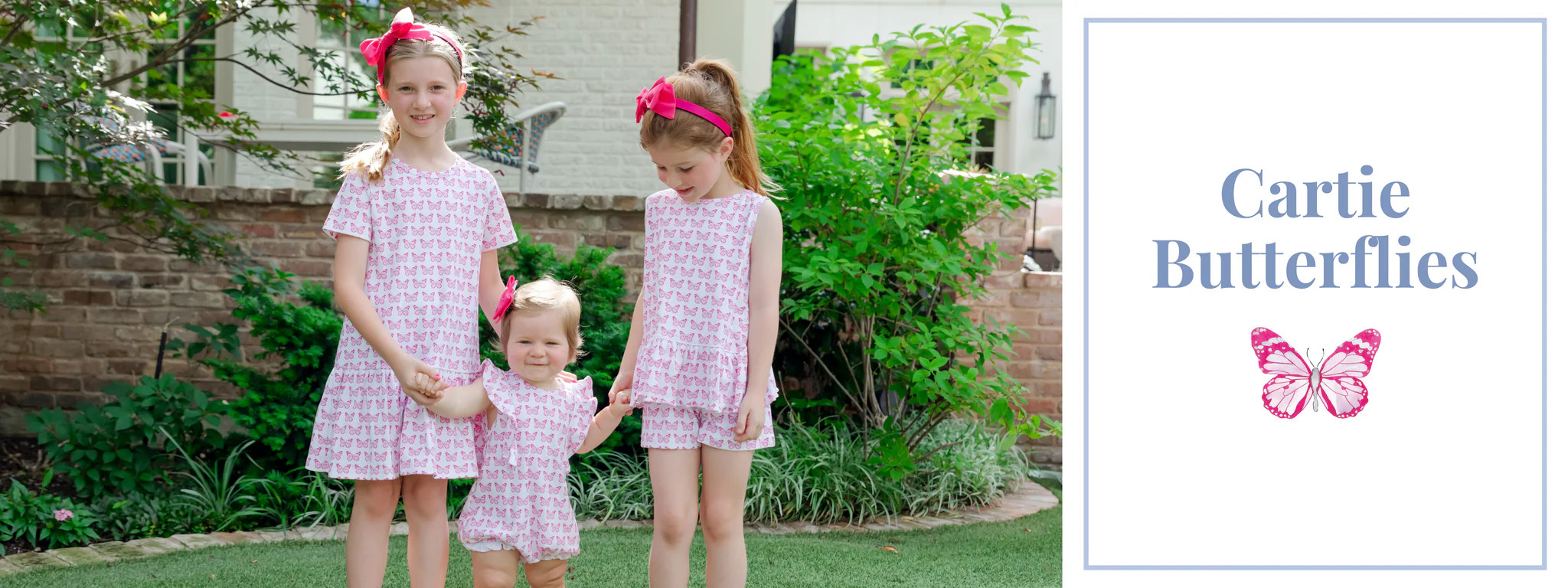 Cartie Butterflies | Lila and Hayes