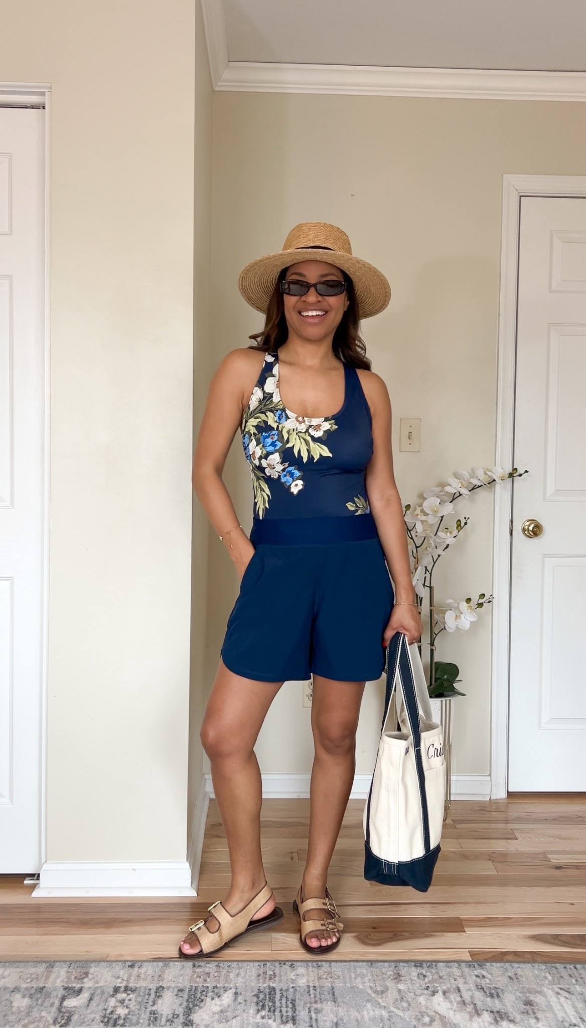 Lands End swimwear!. This one piece swim dress is a size medium. ￼

#ltkswim #ltkover40 #ltktravel

#ltkswim #ltktravel #ltkover40