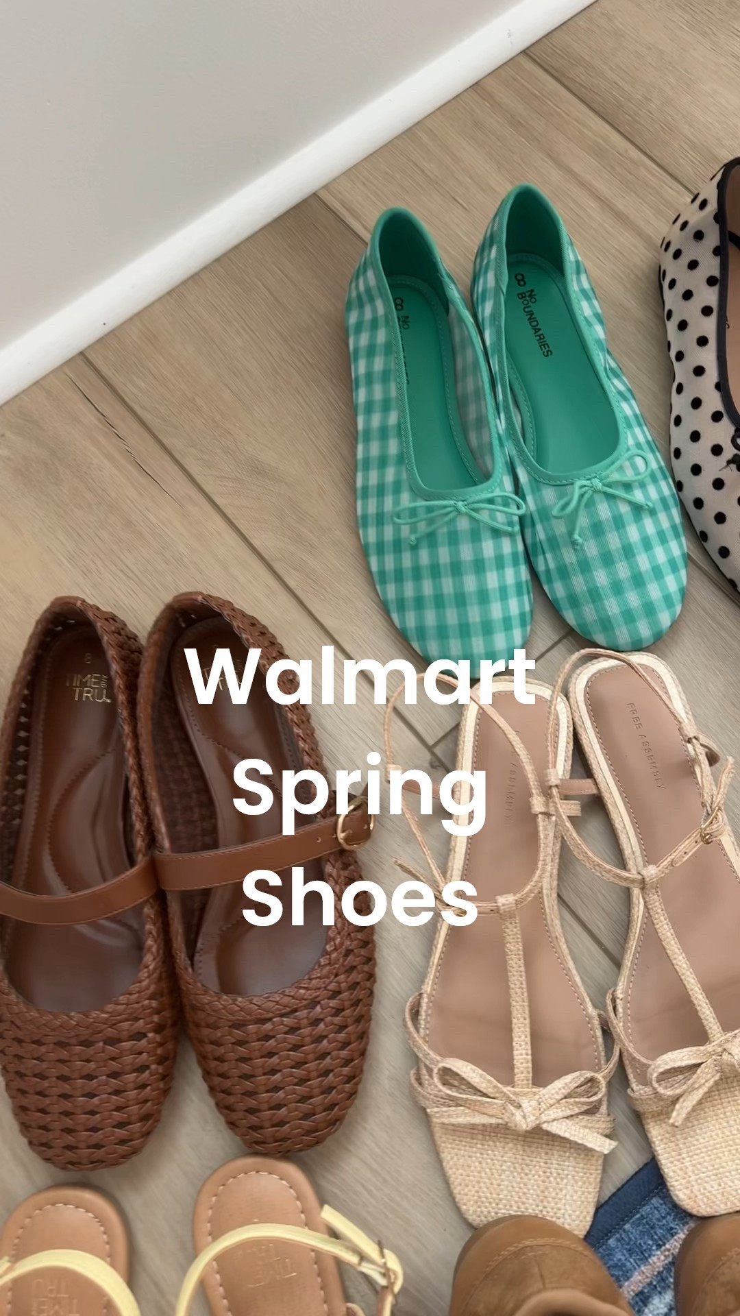 Spring shoe haul from Walmart and I’m honestly blown away 🌷👟 So many cute, affordable styles that are perfect for everyday wear, school drop-off, errands, travel days, and all the spring outfits ahead. From ballet flats and Mary Janes to woven sandals, studded details, colorful sneakers, and comfy slip-ons — Walmart is seriously delivering this season.

These spring shoes are easy to style with jeans, dresses, skirts, and matching sets, and they’re all comfortable enough to wear all day. I love the mix of neutrals and fun pops of color — such good options for casual outfits, brunch looks, vacations, and daily mom life. Everything is linked and easy to shop, and most styles come in multiple colors and sizes.

Saving these now because these are the kind of everyday shoes I’ll be wearing on repeat all spring and summer 🤍

#WalmartSpring #WalmartFashion #WalmartFinds #WalmartShoes #SpringShoes #AffordableFashion #EverydayStyle #CasualOutfits #SpringOutfits #MomStyle #ComfortableShoes #BalletFlats #MaryJanes #SpringSandals #WovenShoes #SneakerStyle #NeutralStyle #ColorfulStyle #LTKFinds #LTKSpring