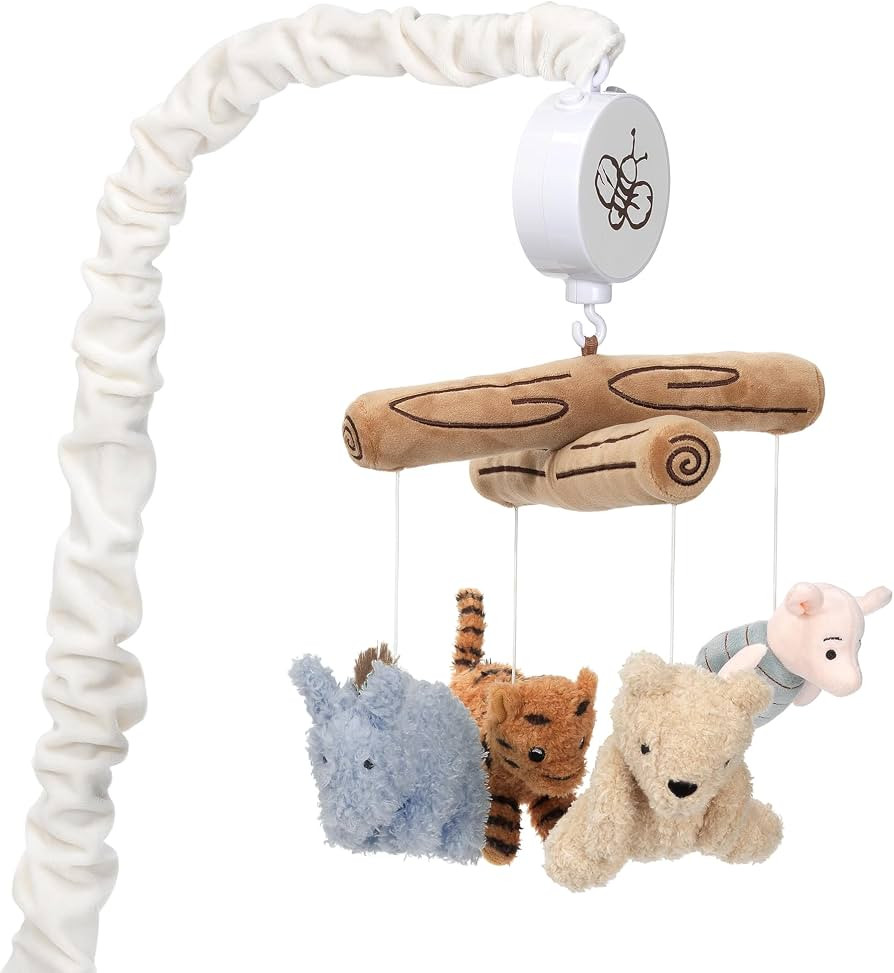 Lambs & Ivy Disney Baby Storytime Pooh Musical Baby Crib Mobile Soother Toy | Amazon (US)
