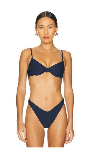 lovewave The Lenora Top in Navy. - size L | Revolve Clothing (Global)