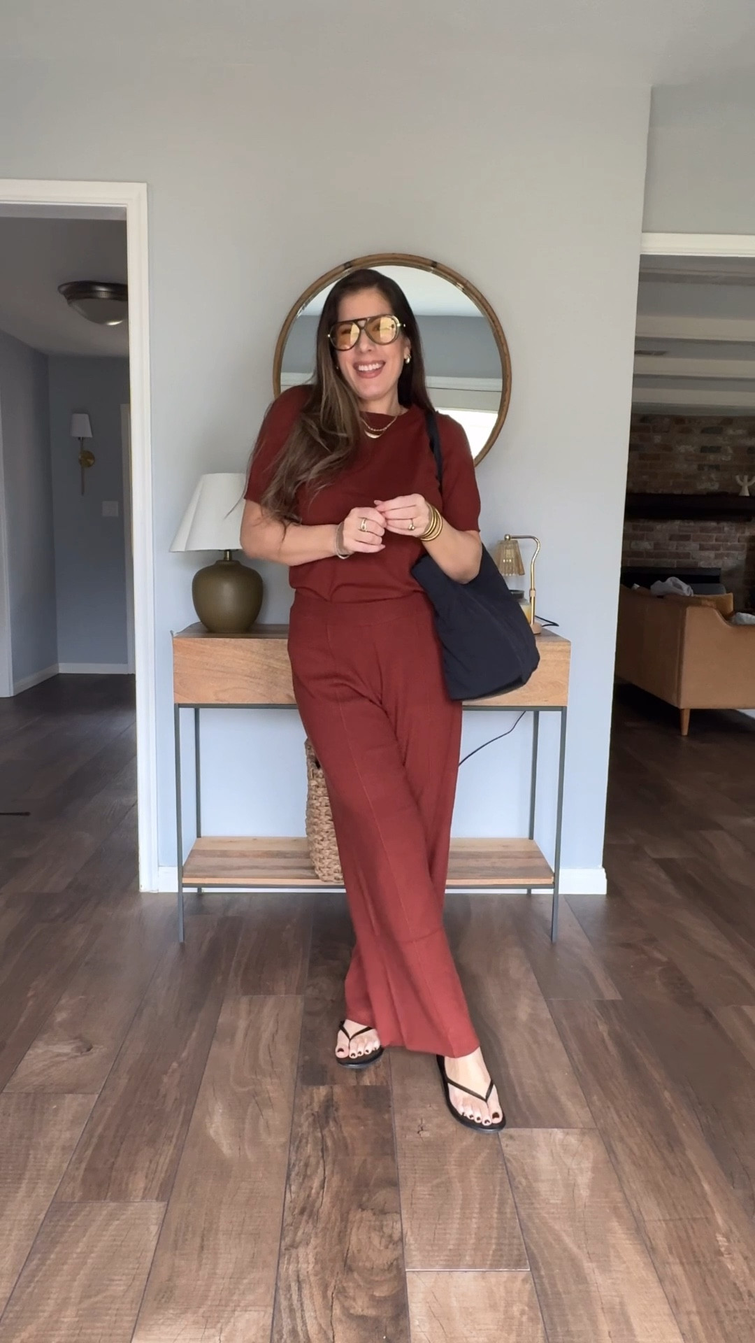 The casual mom outfit you didn’t know you needed!! 

If you’re a fan of Walmart’s Scubaknit line, you’ll love this one from Time and Tru. Wearing size medium. 

#LTKOver40 #LTKMidsize #LTKgrwm