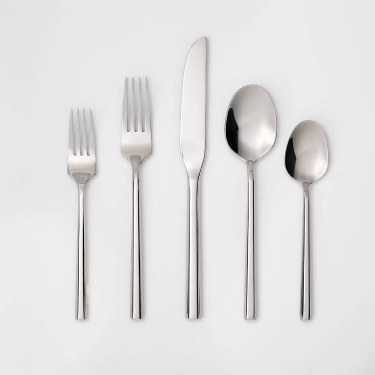 20pc Izon Flatware Set Silver - Project 62™ | Target