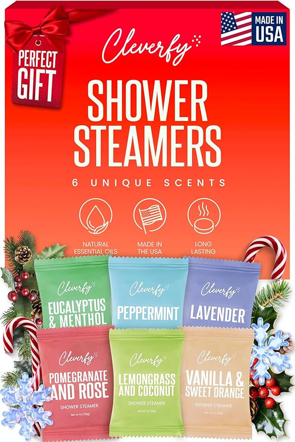 Cleverfy Shower Steamers Aromatherapy – Stocking Stuffers for Teen Girls, Women and Wife – Ch... | Amazon (US)