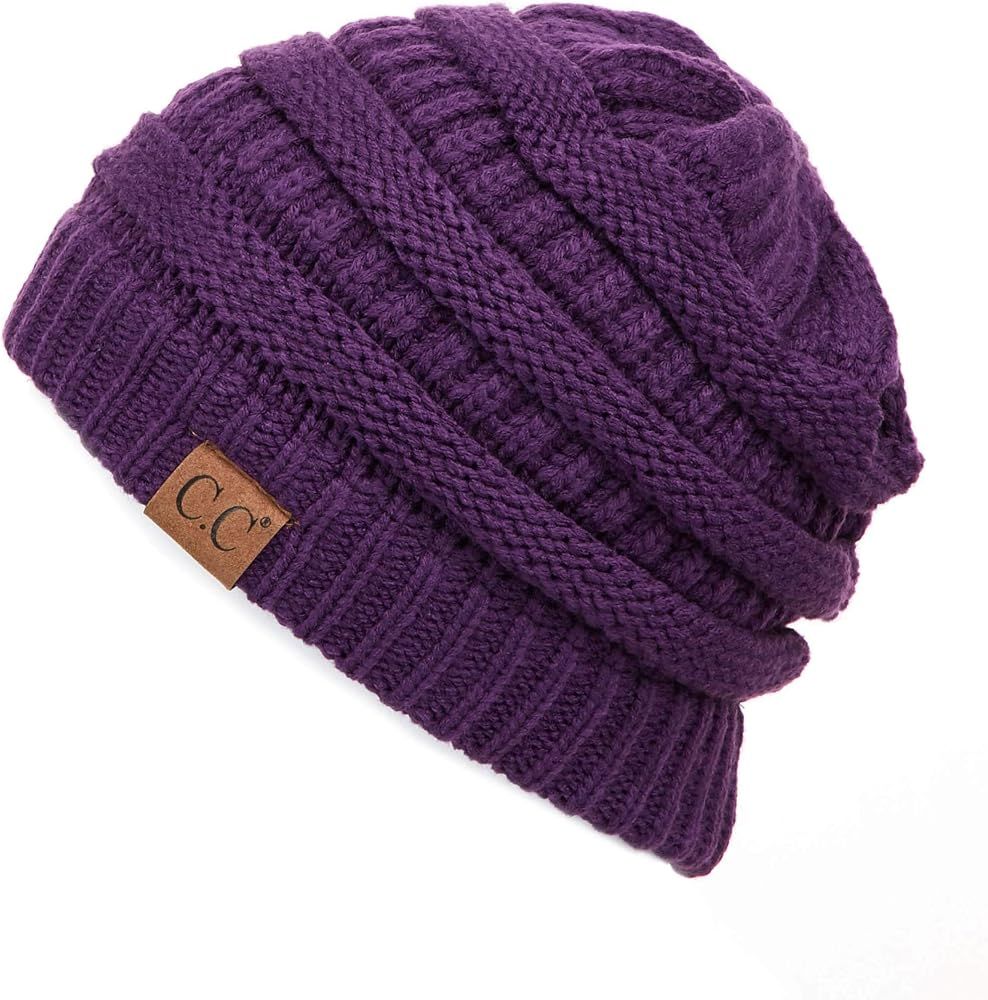 C.C Exclusives Cable Knit Beanie - Thick, Soft & Warm Chunky Beanie Hats (HAT-20A)(HAT-30)(HAT-73... | Amazon (US)