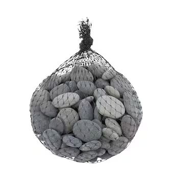 0.25-cu ft 20-lb Black Mexican Beach Pebbles | Lowe's