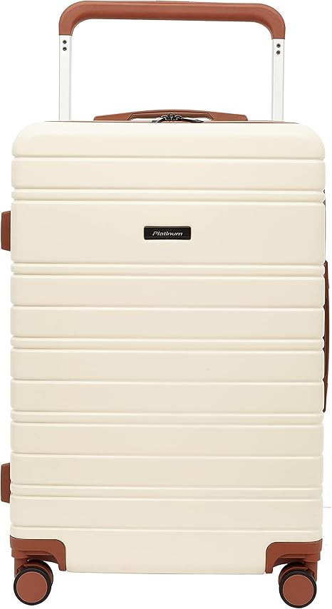 Travelers Club 2PC Navigate Luggage Set, Ivory, 20" Carry-On | Amazon (US)