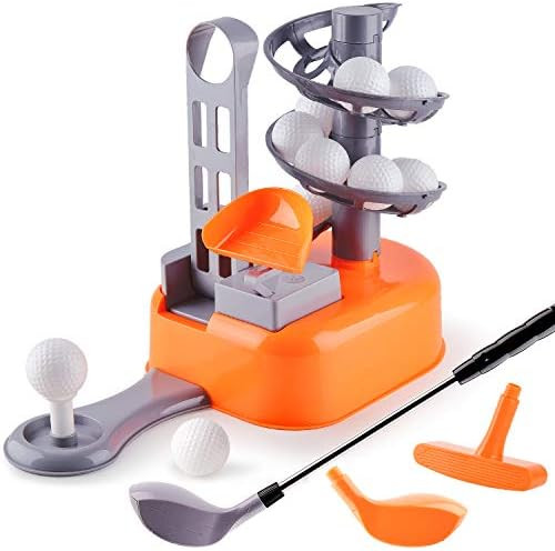 iPlay, iLearn Kids Golf Toys Set, Left & Right Golf Head, Indoor & Outdoor Golf Ball Game, Sports... | Amazon (US)