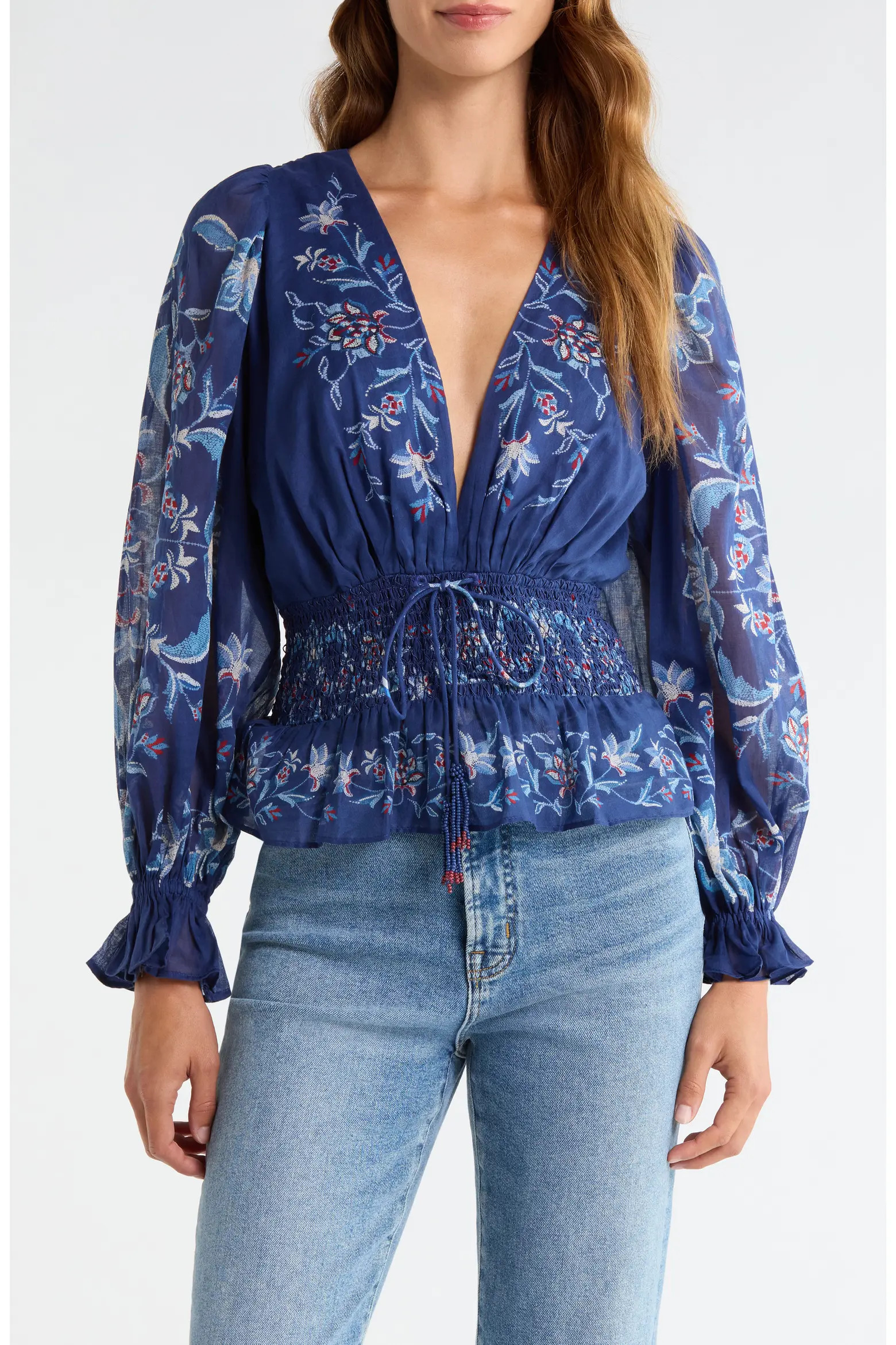 Winter Loom Peasant Top (Women) | Nordstrom | Nordstrom