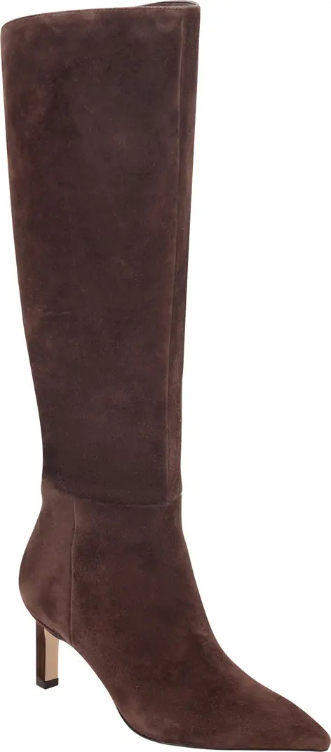 Marc Fisher LTD Esmee Pointed Toe Knee High Boot (Women) | Nordstrom | Nordstrom