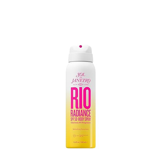 SOL DE JANEIRO Rio Radiance SPF 50 Body Spray Broad Spectrum | Spray Sunscreen for Body | Niacina... | Amazon (US)
