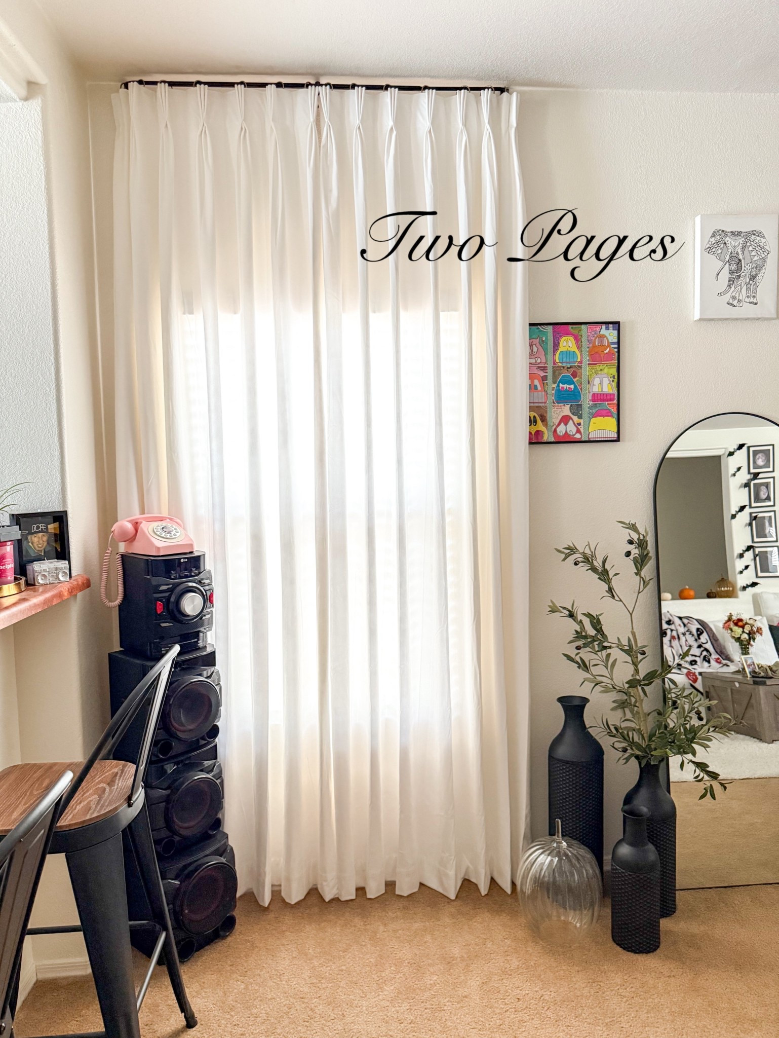 Absolutely in love with these TwoPages curtains! They are really amazing quality and make your home look more upscale. 
I have the Birkin Velvet in triple French pleat. So Elegant and beautiful 

#TwoPages #TwoPagesCurtains #InteriorDesign 

#LTKHalloween #LTKSaleAlert #LTKHome