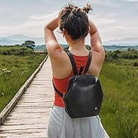 INICAT Backpack Purse for Women Vegan Leather Small Travel Backpack Casual Daypacks Bags Womens T... | Amazon (US)