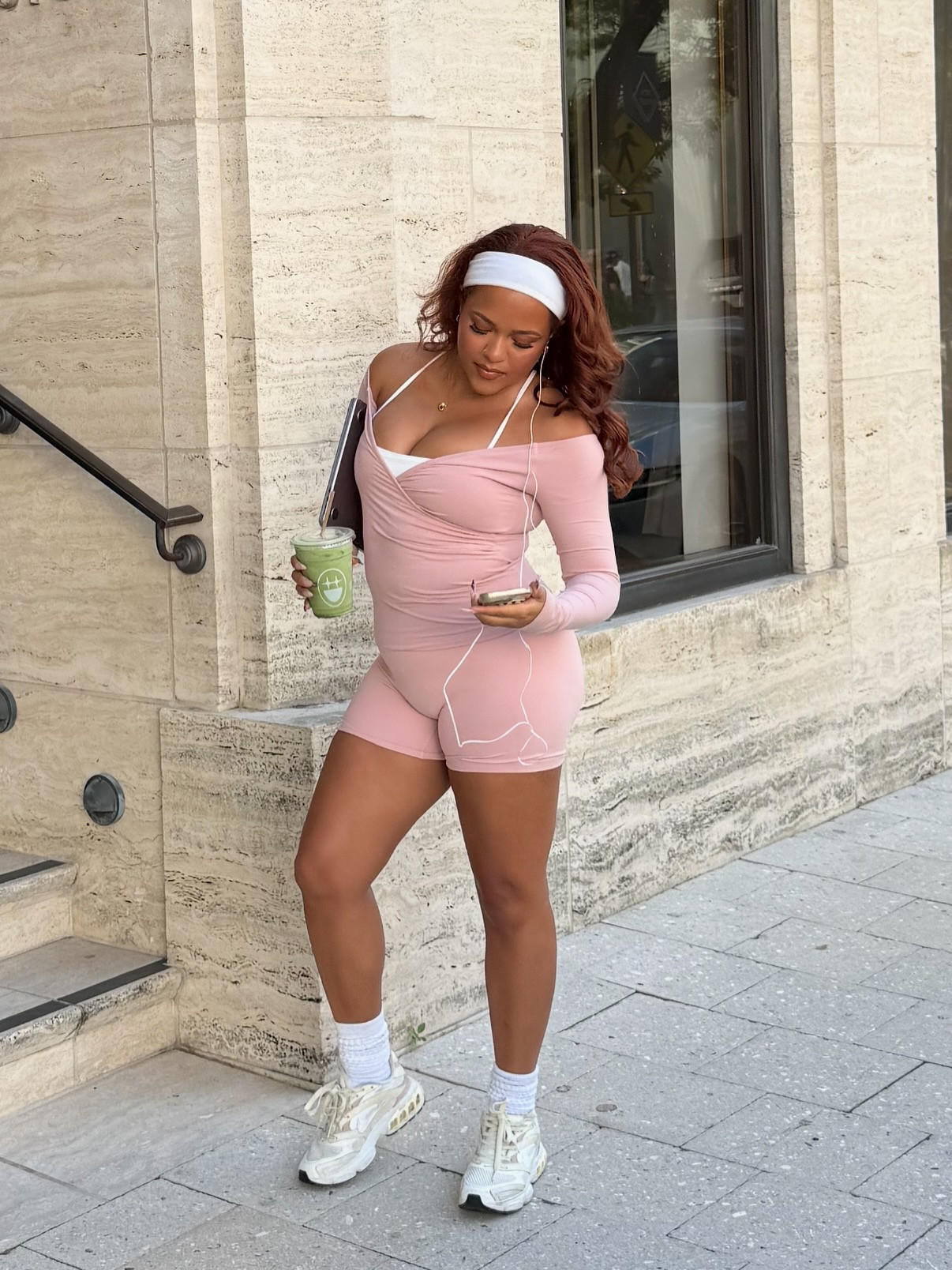 brb while I go grab another matcha @csb 💕✨🍵

#LTKStyleTip #LTKPetite #LTKActive