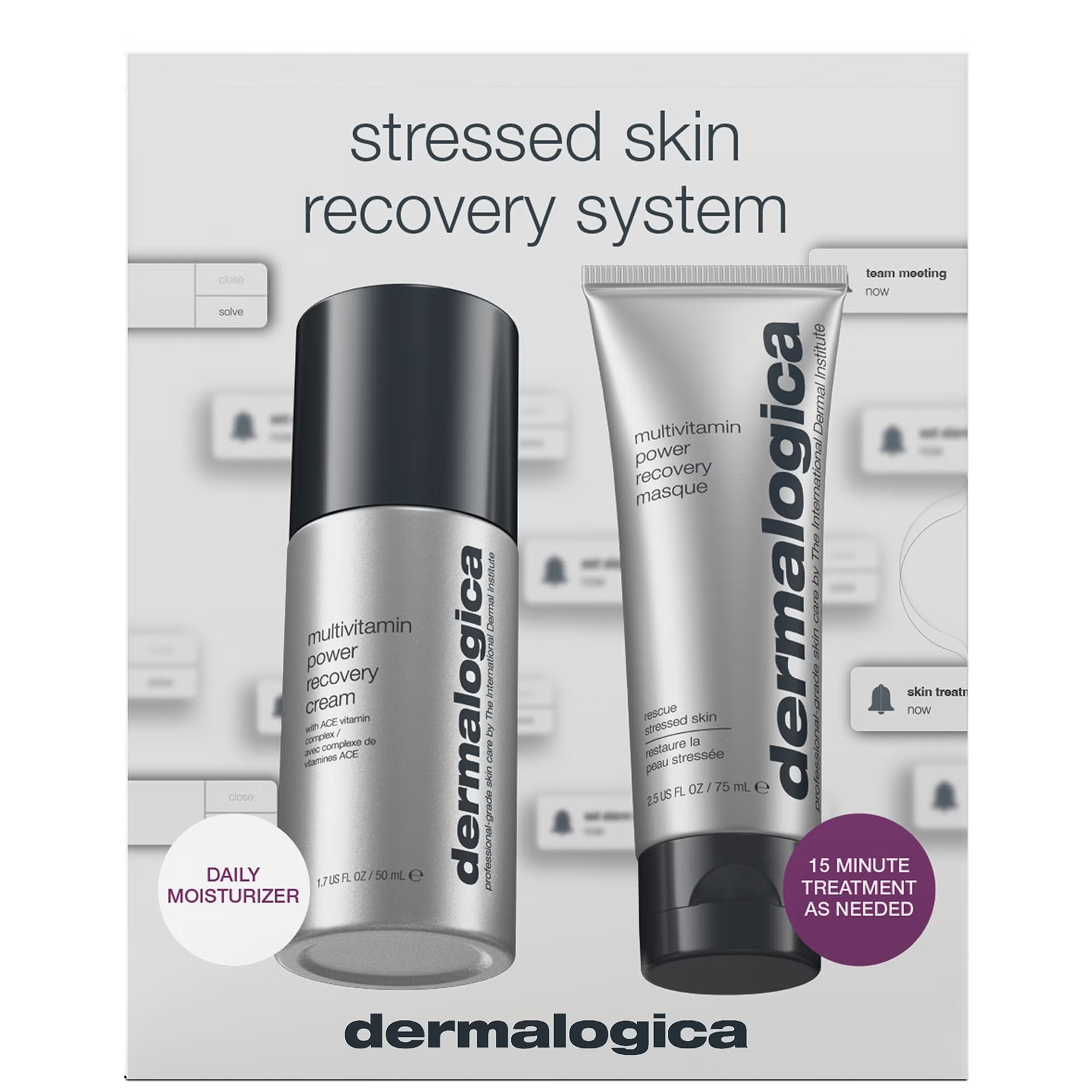 Dermalogica Stressed Skin Recovery System ($164 Value) | Dermstore (US)