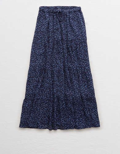 Aerie Chiffon Midi Skirt | American Eagle Outfitters (US & CA)
