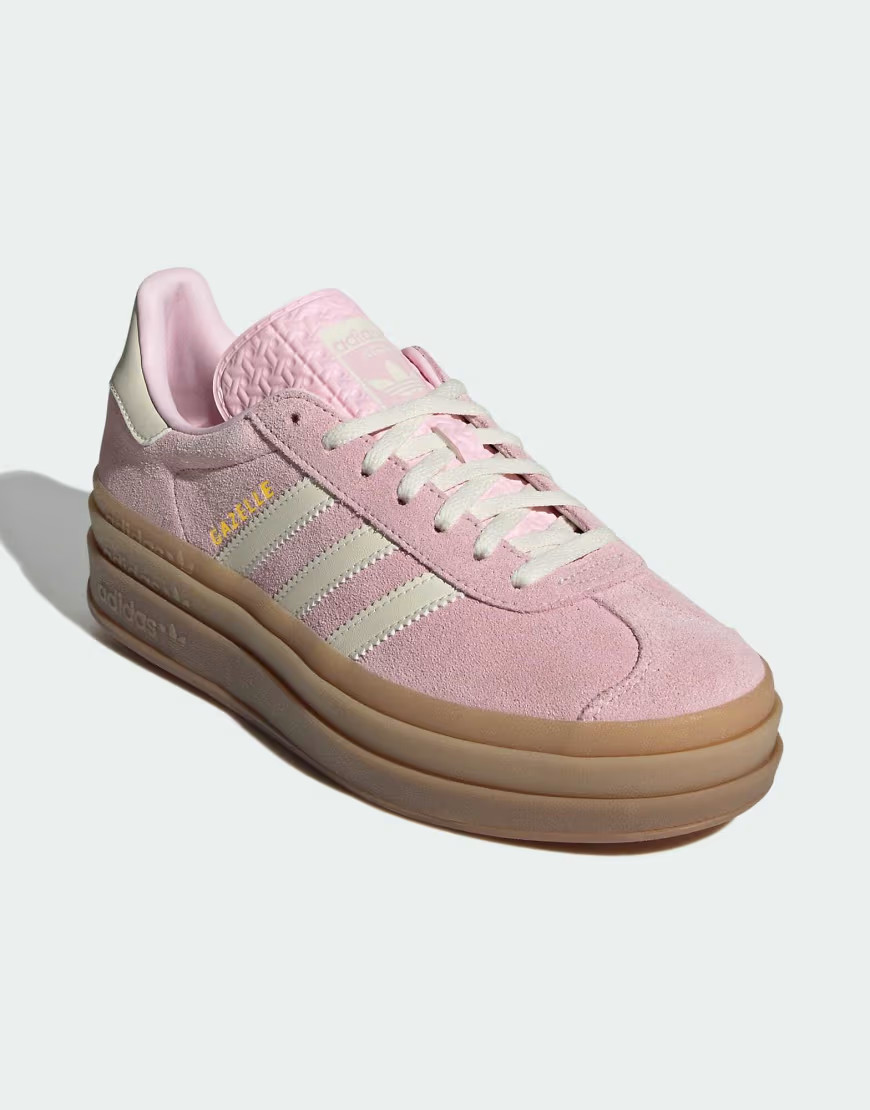 adidas Originals Gazelle Bold trainers in pink | ASOS (Global)
