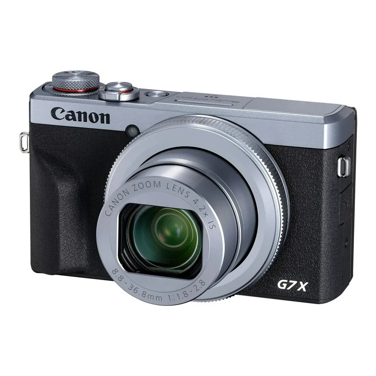 Canon PowerShot G7 X Mark III 20.1 Megapixel Compact Camera, Silver | Walmart (US)