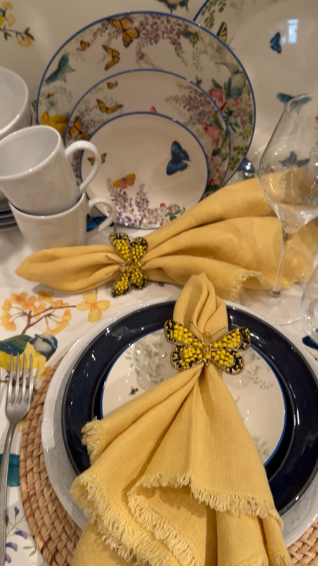 Beautiful butterfly tabletop decor, spring place setting, spring home refresh

#LTKSeasonal #LTKHome #LTKdayinmylife