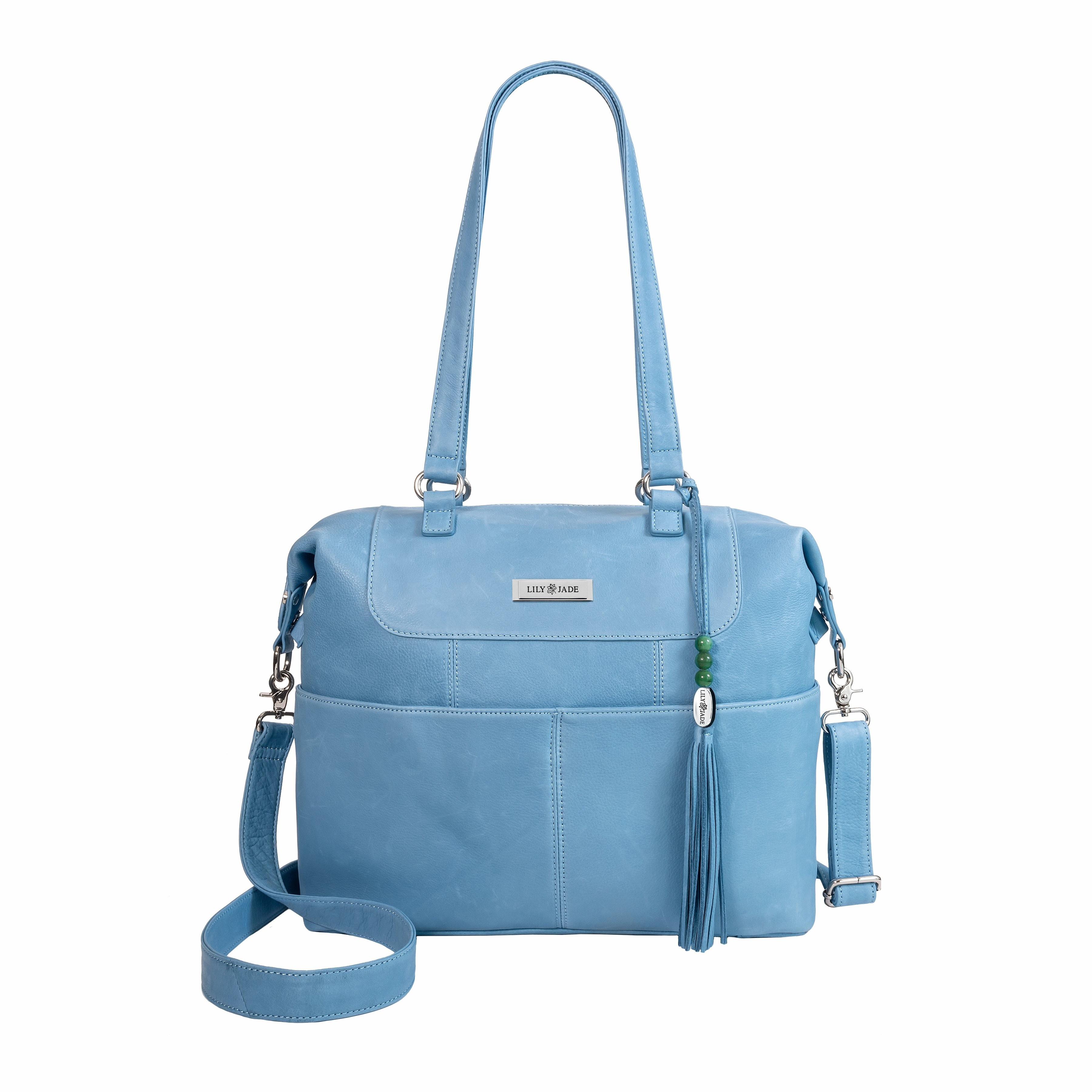 Shaylee - Old English Indigo & Silver | Lily Jade