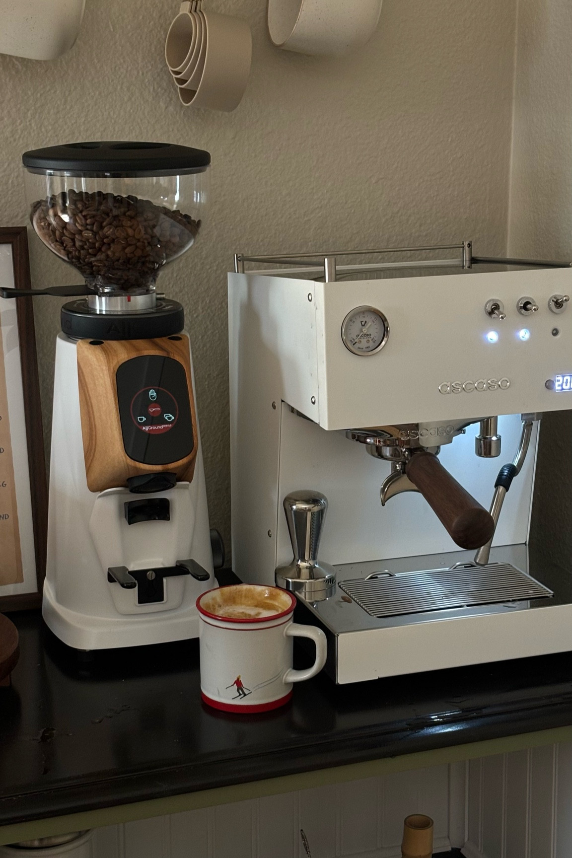 Espresso machine and grinder!
