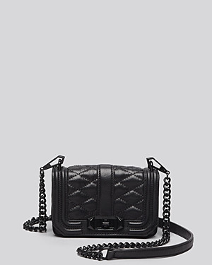 Rebecca Minkoff Crossbody - Mini Quilted Love With Black Hardware | Bloomingdale's (US)