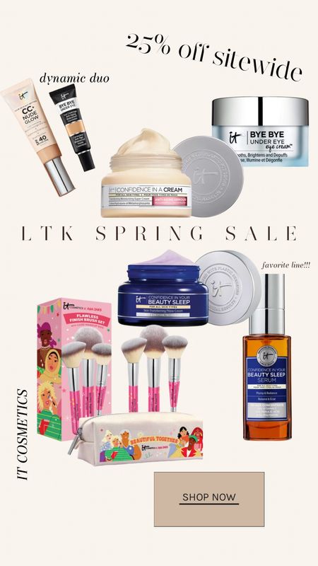 What I’m grabbing from the LTK x it cosmetics spring sale! Use code: LTKEVENT for 25% off site wide!!

#LTKSale #LTKbeauty #LTKsalealert