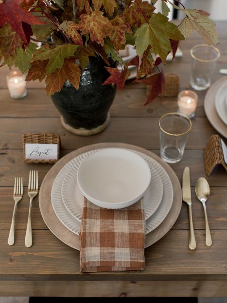 Thanksgiving table setting 

#LTKHoliday #LTKSeasonal #LTKhome