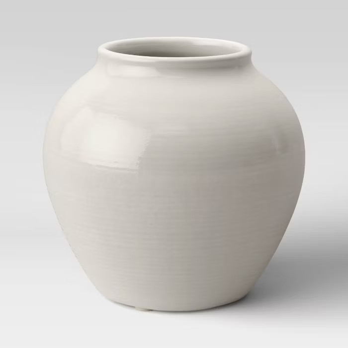 Ceramic Vase Ivory - Threshold™ | Target