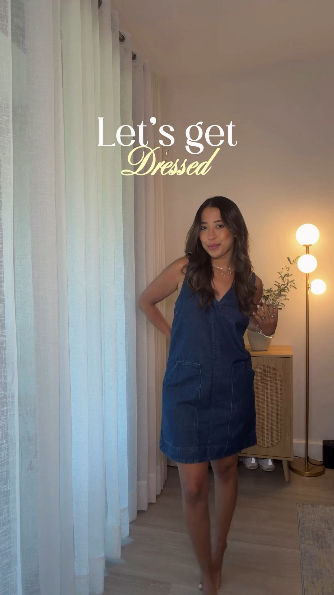 perfect little denim dress for spring💙✨ i’m wearing size S!

#LTKootd #LTKgrwm #LTKBeauty