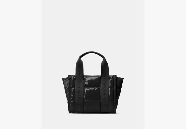 Kate Spade Kip Puffy Mini Tote, Black | Kate Spade Outlet