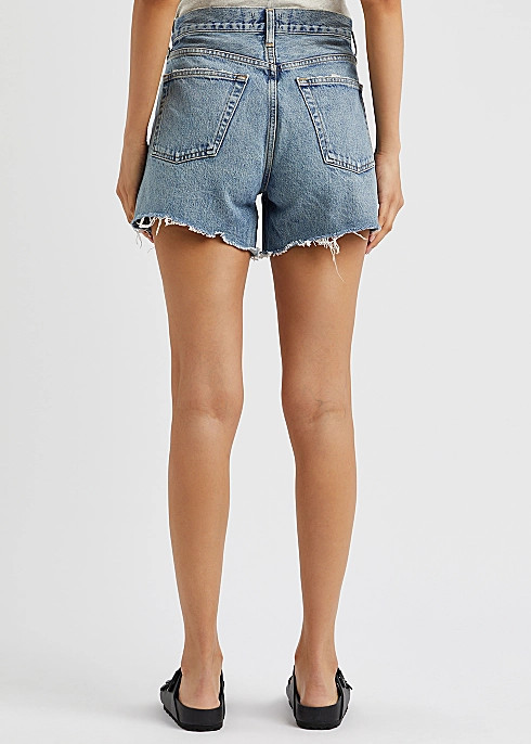 Parker distressed denim shorts | Harvey Nichols (Global)