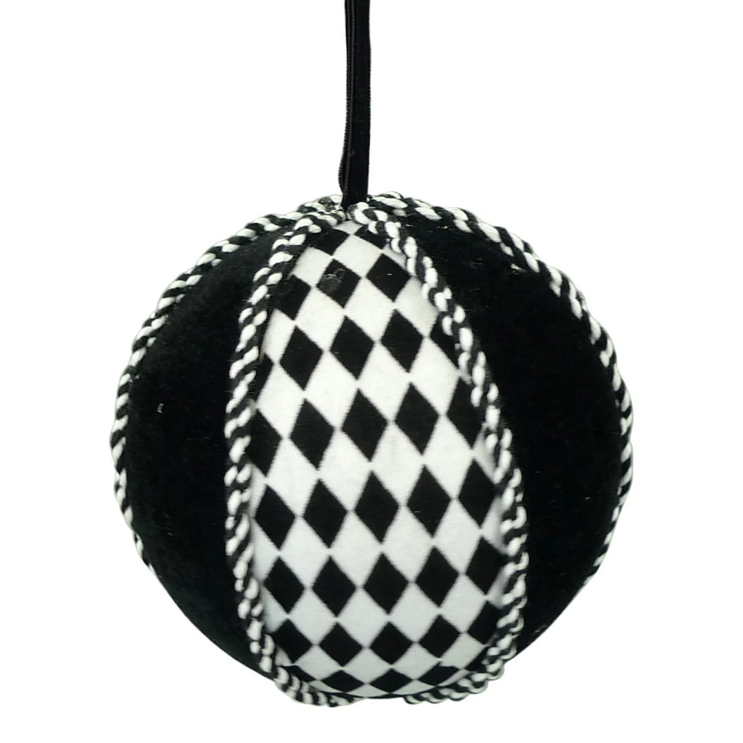 5" Harlequin Ball Ornament, Christmas Ornament, Harlequin Ball Christmas Ornament | Etsy (US)