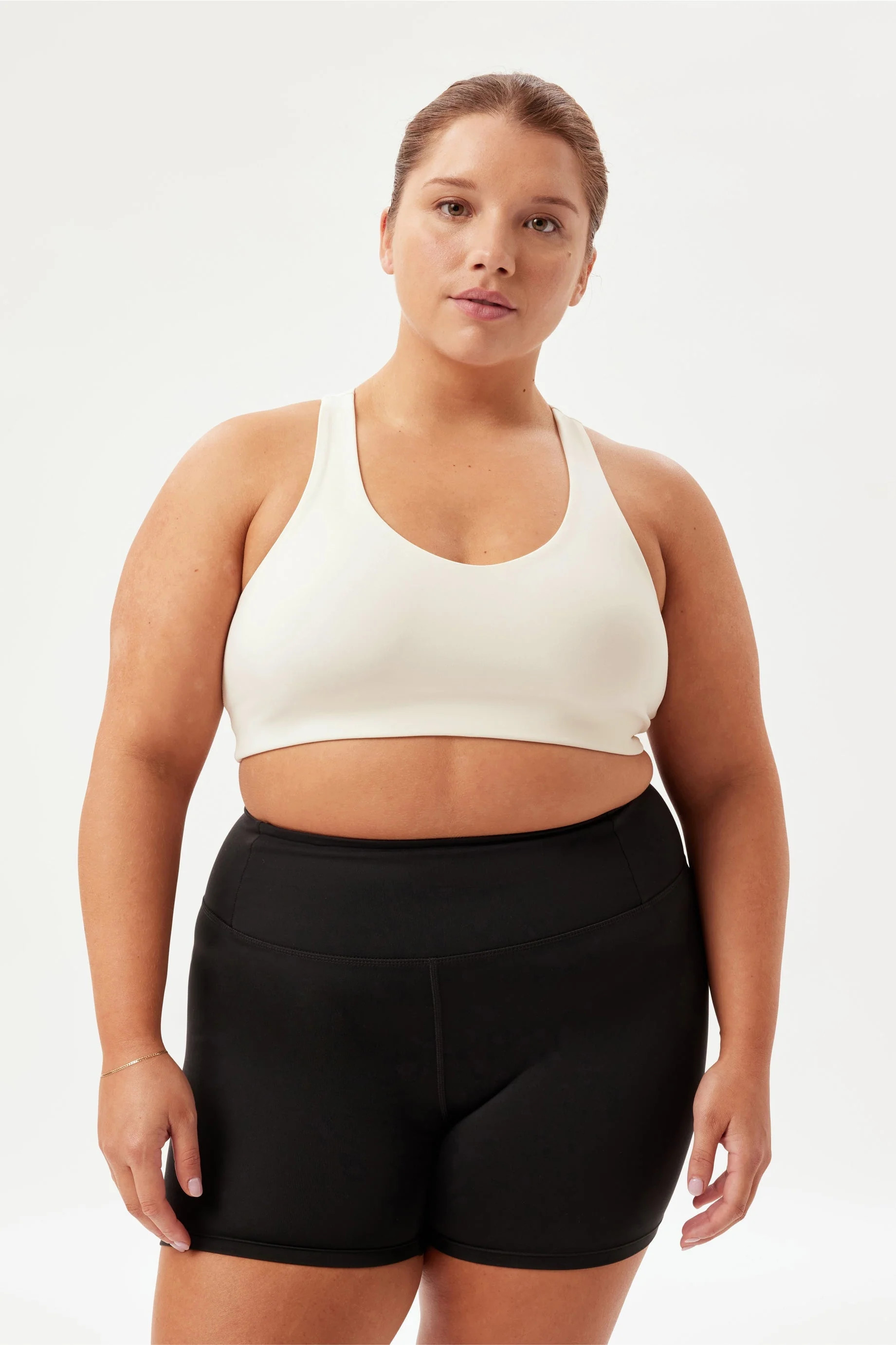 Ivory Lola V-Neck Bra | Girlfriend Collective