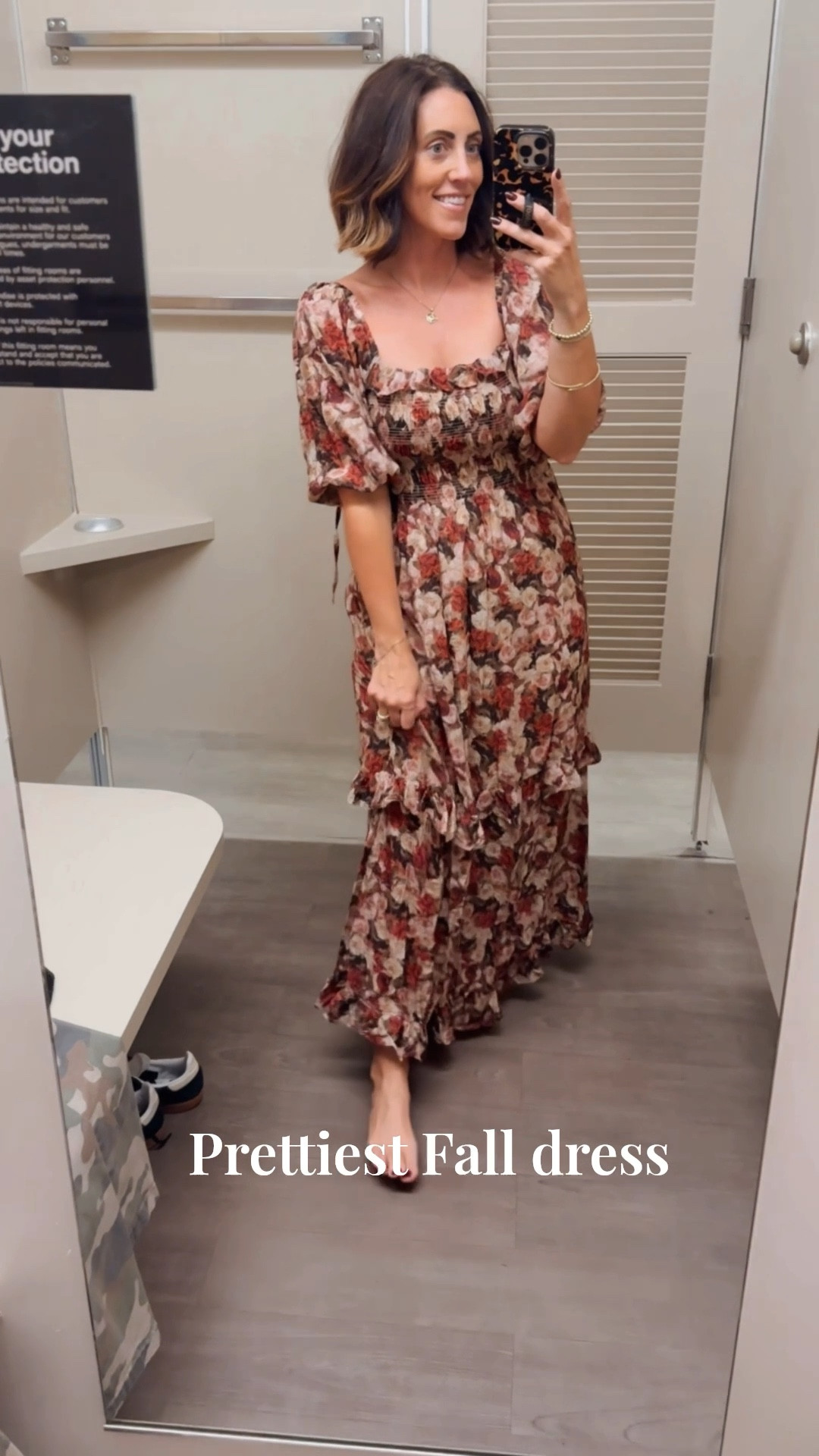 THE prettiest floral dress for Fall! Perfect for fall family photos! 🤎🍂🍁

* wearing size extra small

Fall family photo shoot, fall dress, maxi dress, floral dress, Macy’s, fashion over 40

#LTKFindsUnder100 #LTKFamily #LTKSeasonal