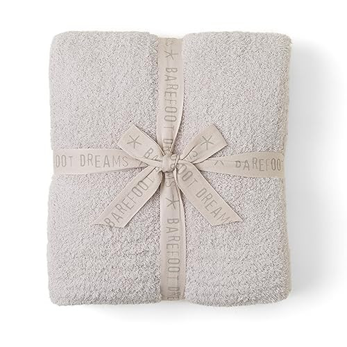 Barefoot Dreams CozyChic Throw, Stone 54" x 72" | Amazon (US)