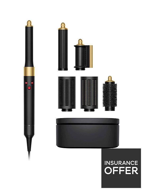 Dyson Airwrap™ Multi-Styler & Dryer with Presentation Case - Onyx & Gold | Very (UK)