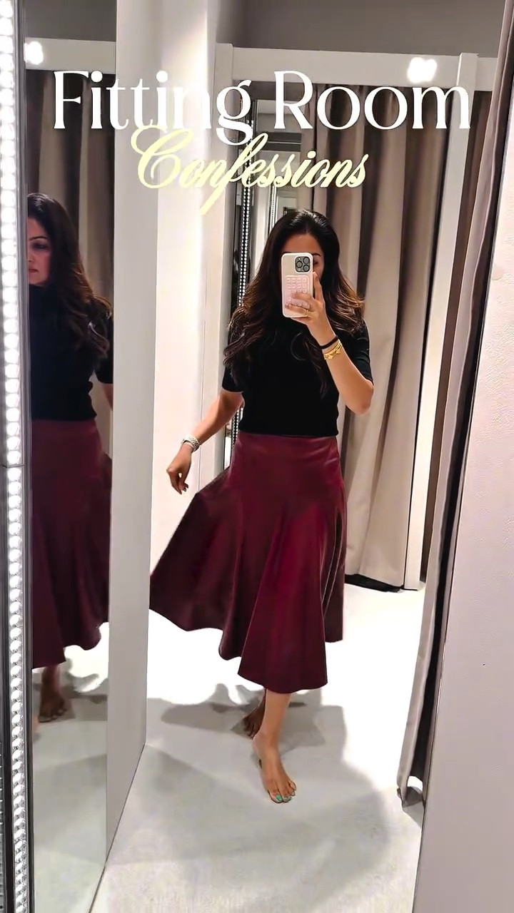 The mirror and I had a full-on therapy session today🤗. Which look is your fave? Lemme know in the comments ♥️