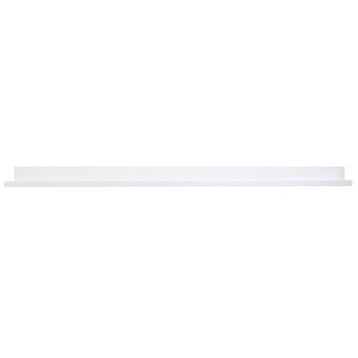 48" x 4.5" Picture Ledge Shelf White - InPlace | Target