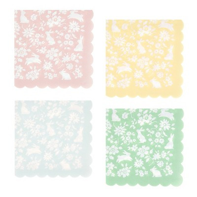 Meri Meri Ditsy Bunny Small Napkins (Pack of 16) | Target