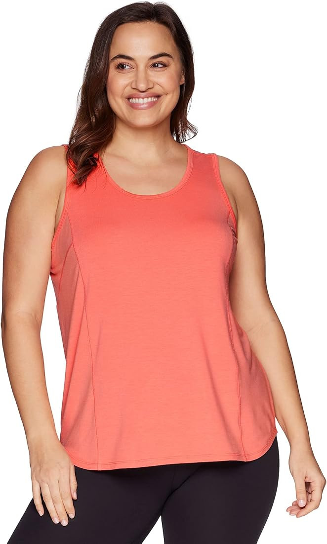 RBX Active Women's Plus Size Sleeveless Relaxed Fashion Workout Yoga Tank Top | Amazon (US)