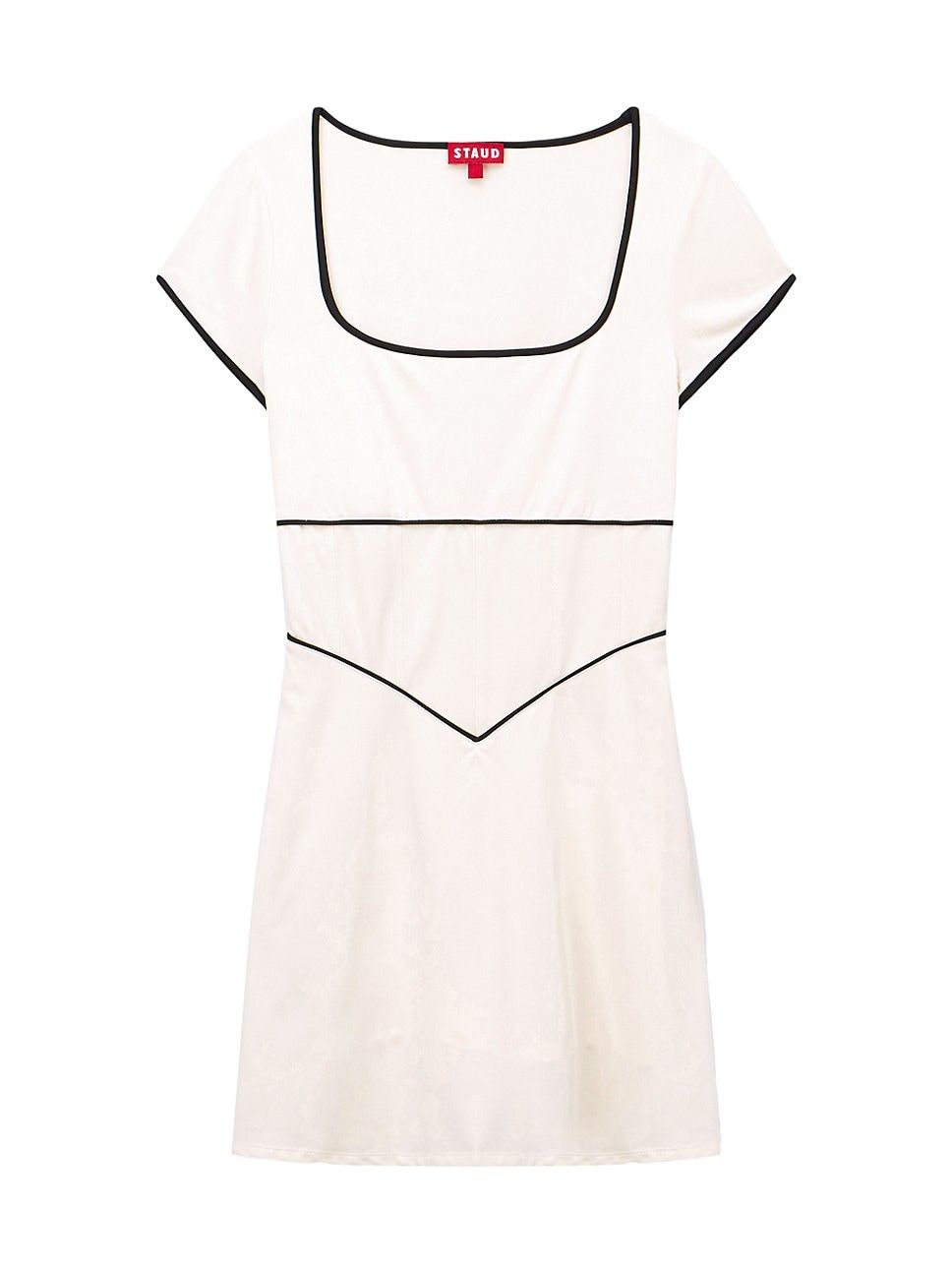 STAUD COURT Backspin Jersey Minidress | Saks Fifth Avenue