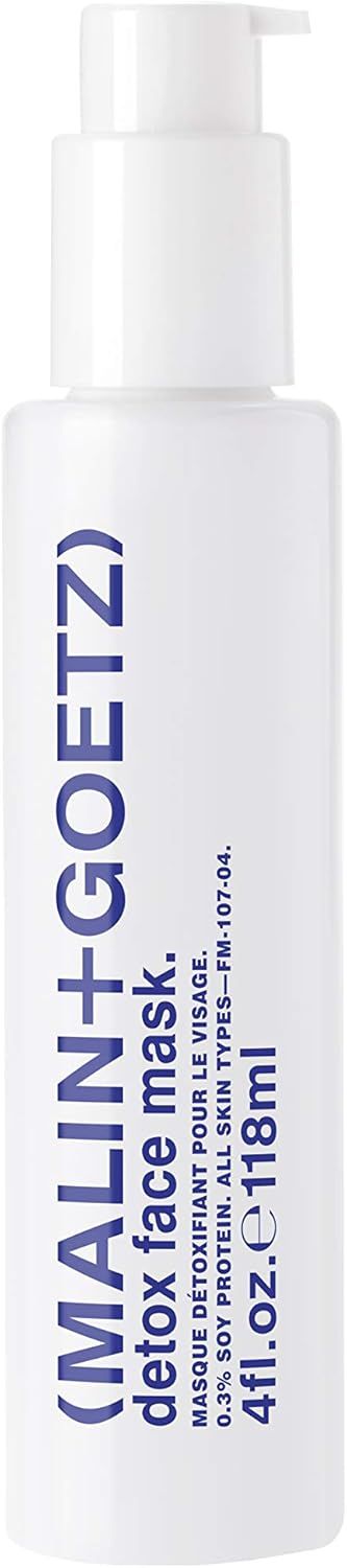 Malin + Goetz Detox Face Mask, 5-minute oxygenating mask, natural, gentle, effective on all skin typ | Amazon (US)